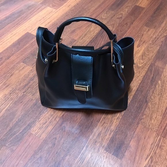 Handbag 3 Piece Set Black - Picture 2 of 15